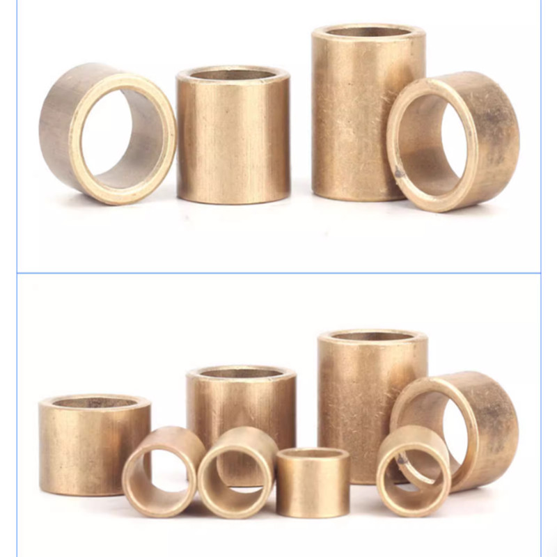 Bore 16mm-60mm Metric Oilite Plain Bronze Sintered Bearing Bushes Series
