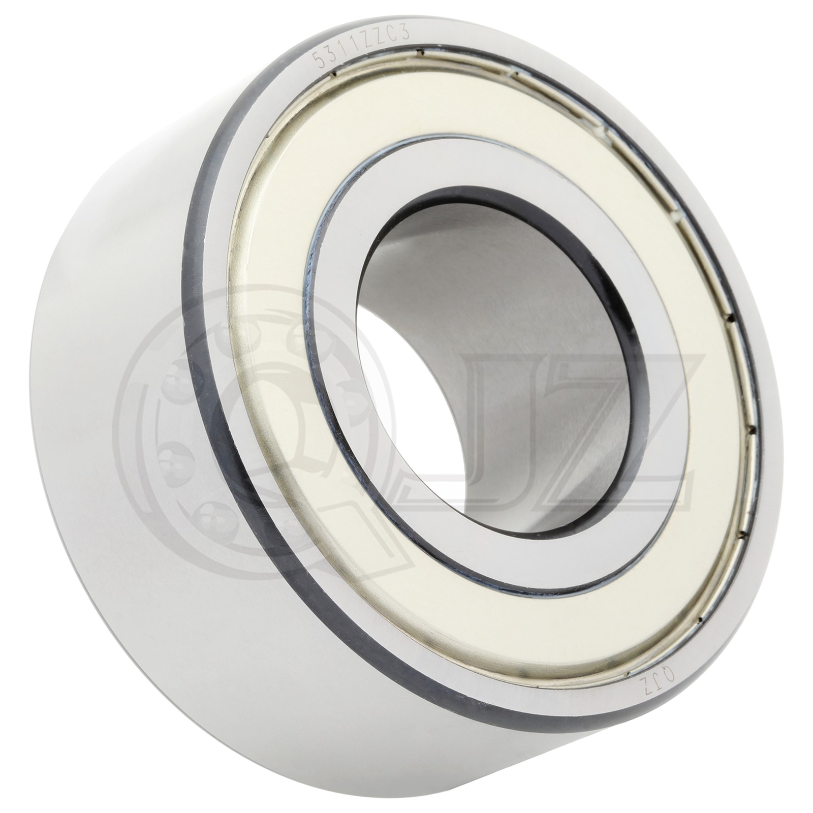 [Qty.10] 5311-ZZ Angular Contact Ball Bearing [55mm ID x 120mm OD x 49.2mm W]