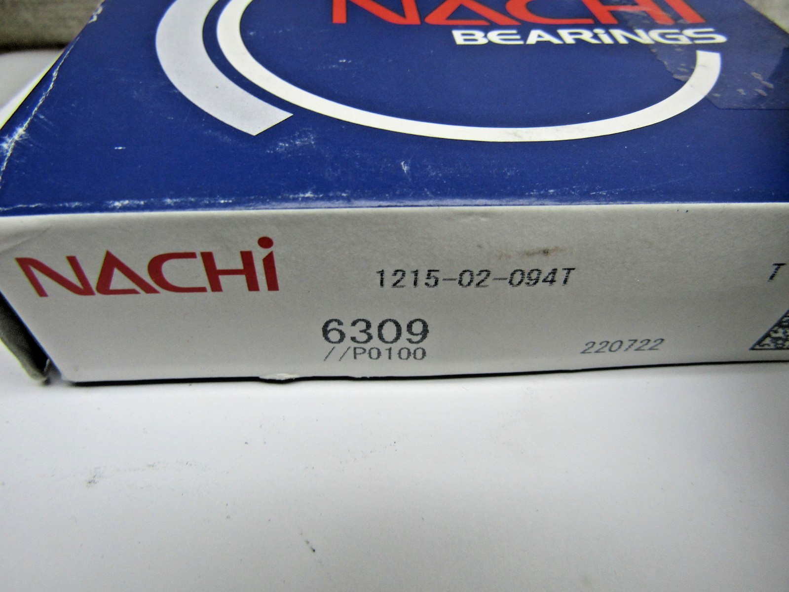 Nachi 6309 45mm X 100mm X 25mm Open Bearing