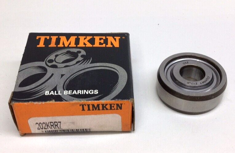 Timken 202KRR7 Ball Bearing Deep Groove .5000in ID X 1.5000in OD X 0.5669in W