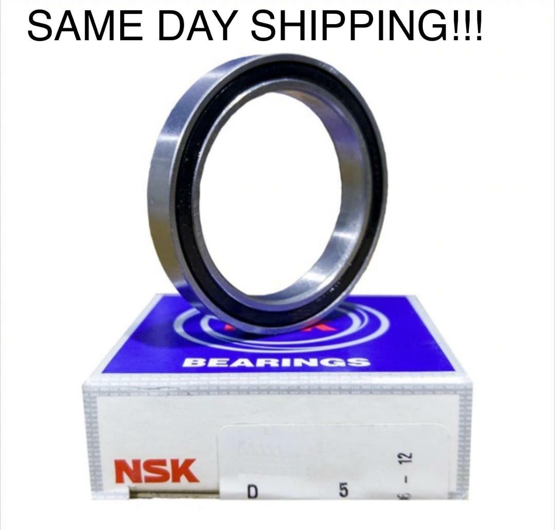NSK 6803 DD Deep Groove Ball Bearing, Rubber Sealed 61803 2RS 17x26x5 mm