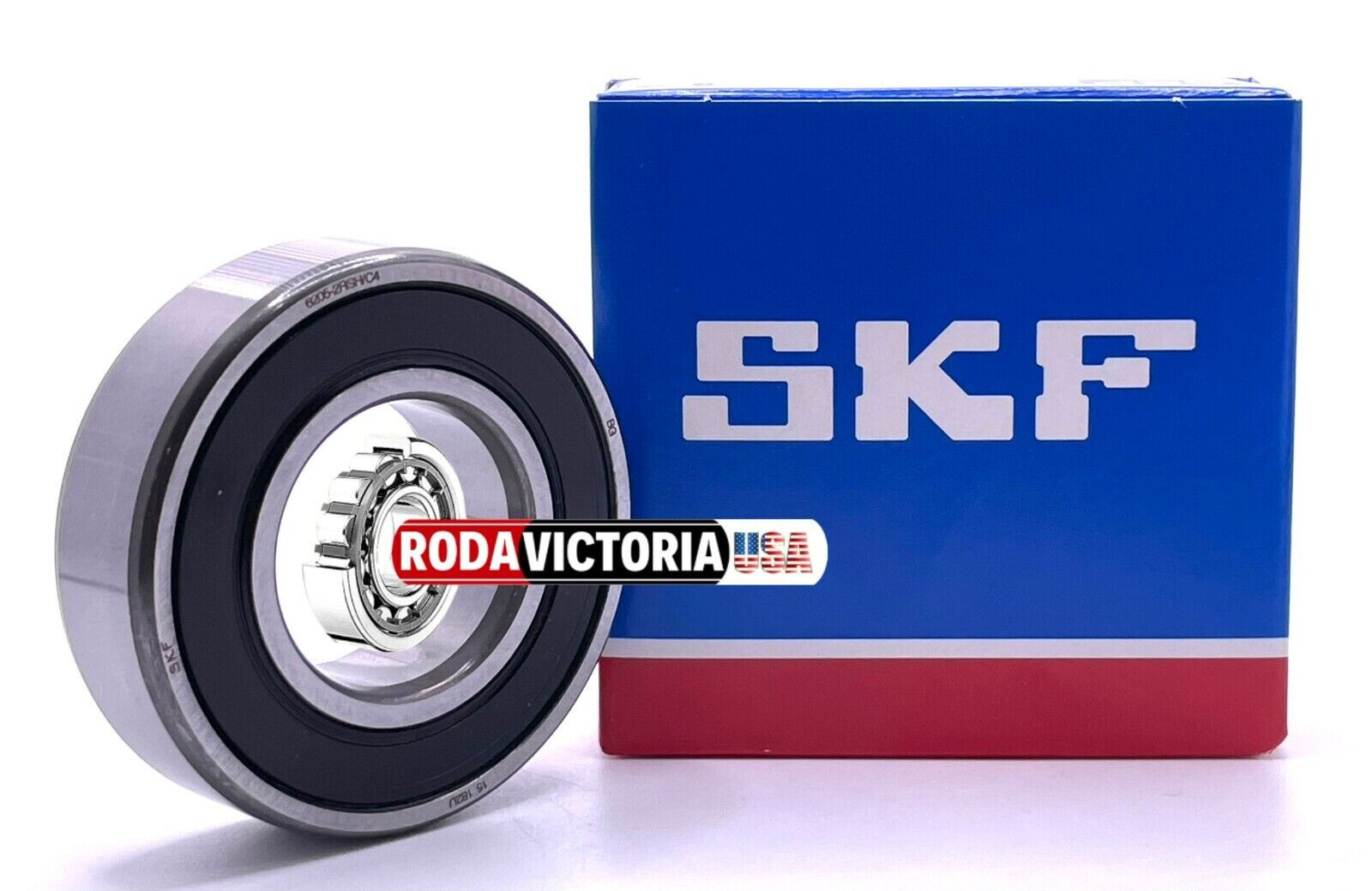 SKF 6205-2RSH/C4 25x52x15mm SKF Rubber Sealed Deep Groove Ball Bearing