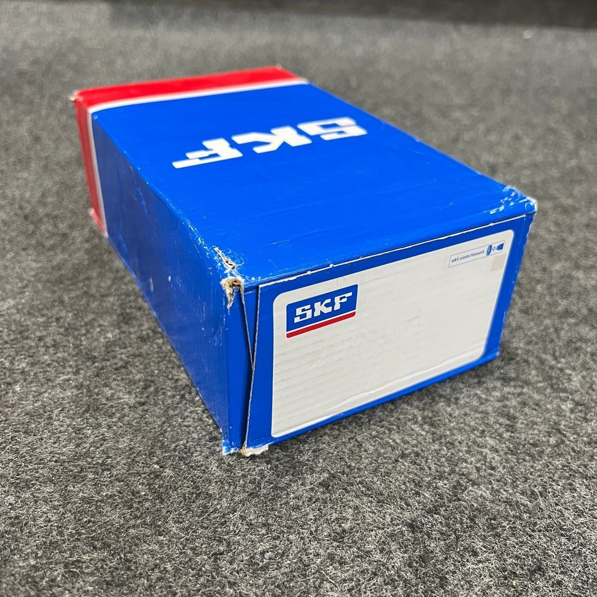 SKF Pillow Block Ball Bearing, 2-Bolt Base, 1-1/2 in Bore, Cast Iron, P2B108-TF