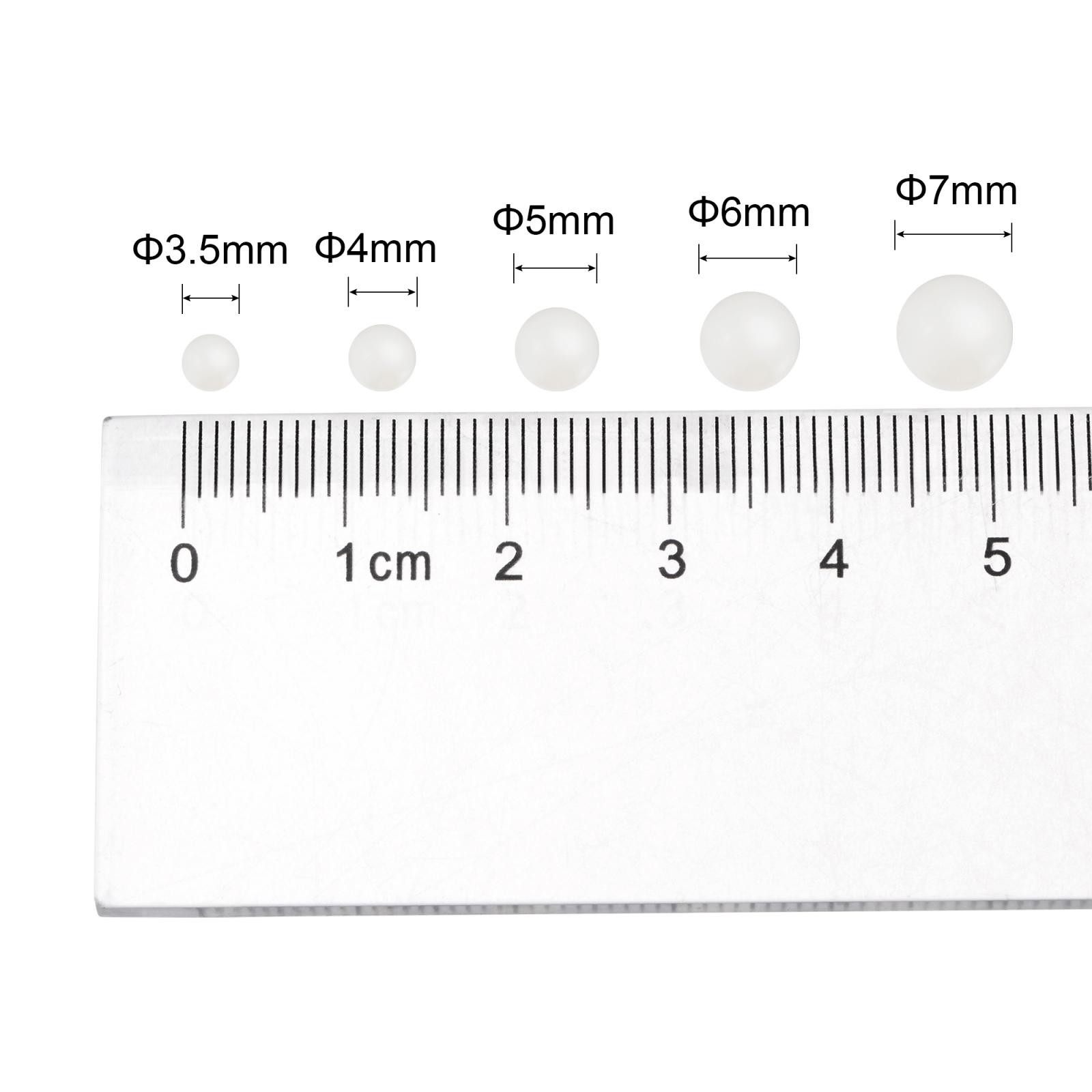 10pcs 3.5mm Nylon Solid Plastic Bearing Balls G1 Precision