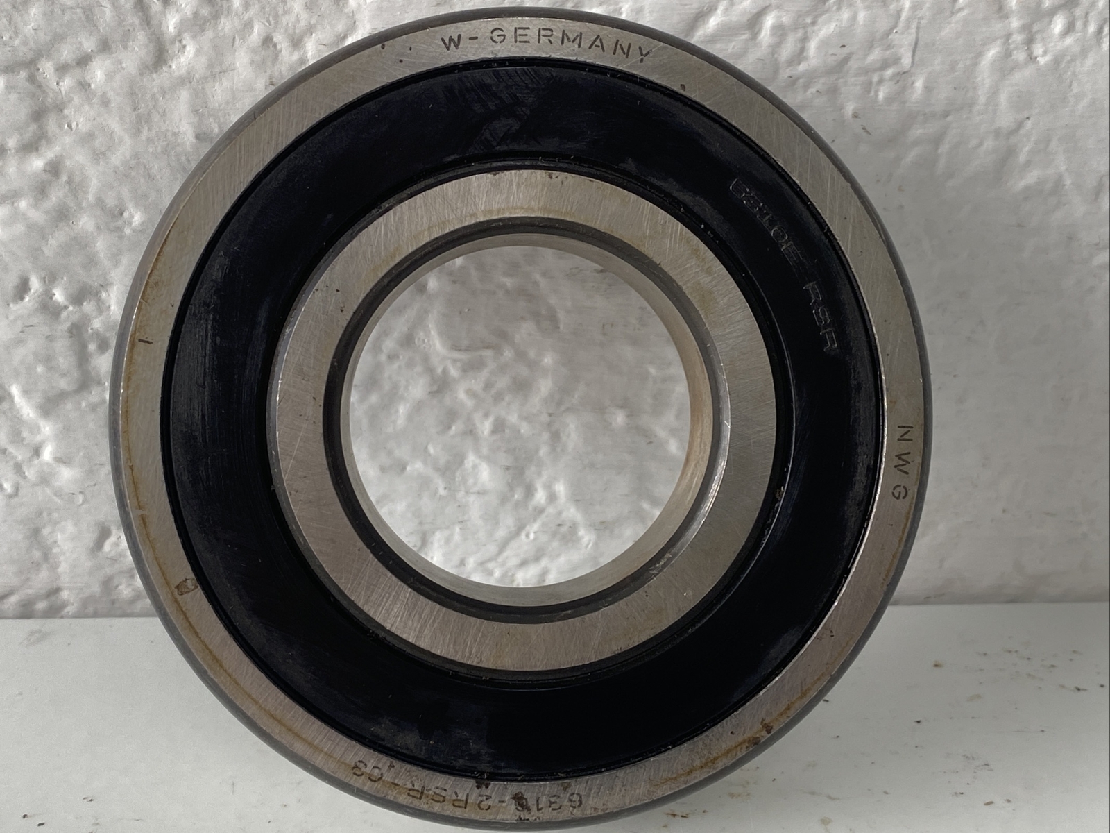 FAG Deep Groove Ball Bearing 63102RSRC3 W-GERMANY