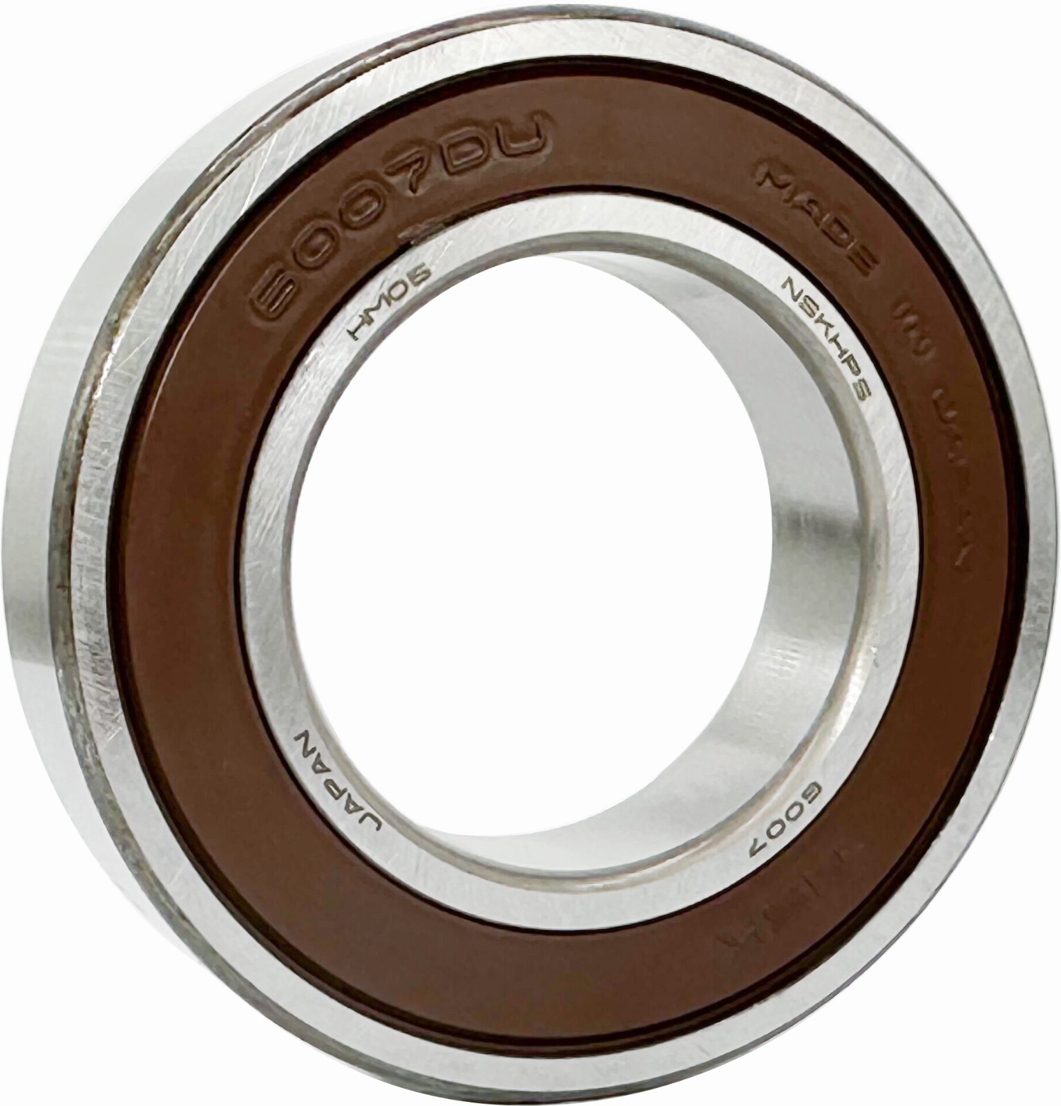 2PCS NSK 6007DDU 6007VV 35X62X14MM Double Rubber Bearings Made In Japan 6007-2RS