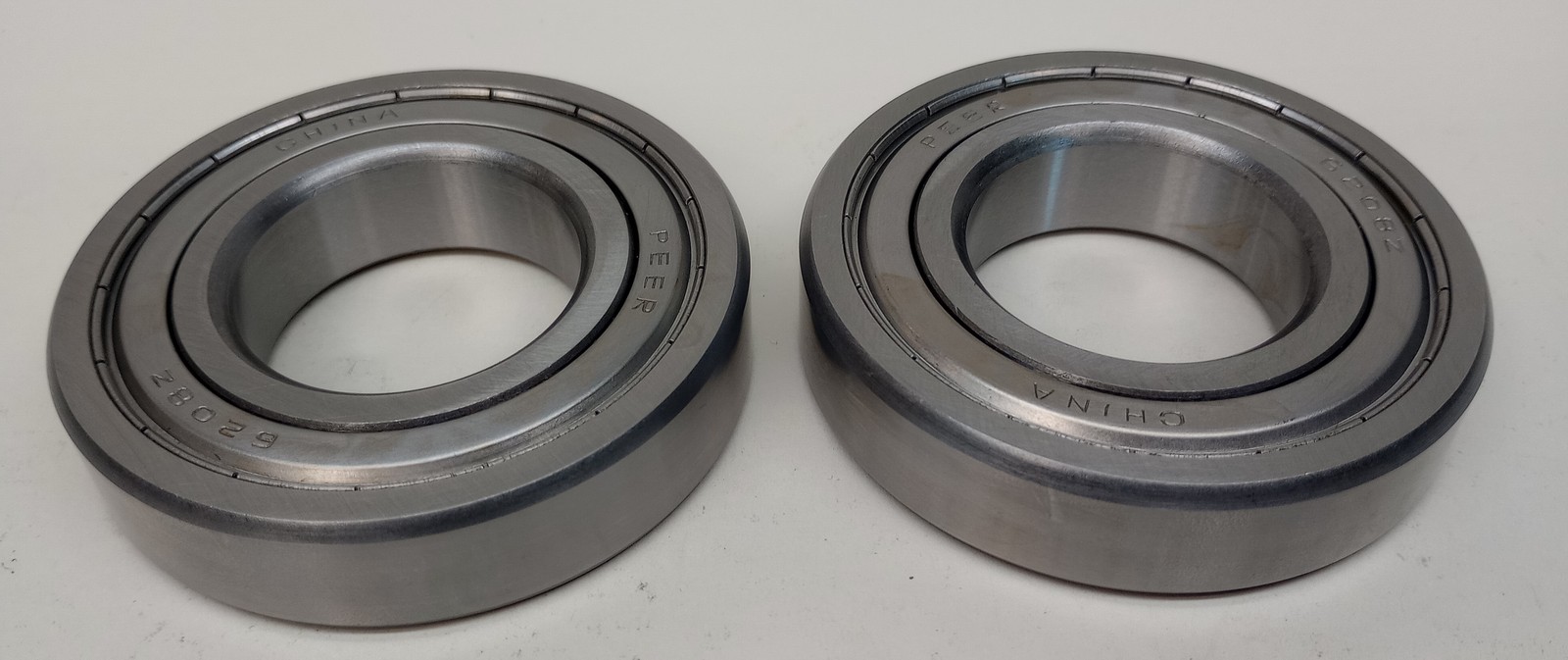 Peer 6208-ZZ Ball Bearing Deep Groove 40 X 80 X 18mm Double Shielded (Pack of 2)