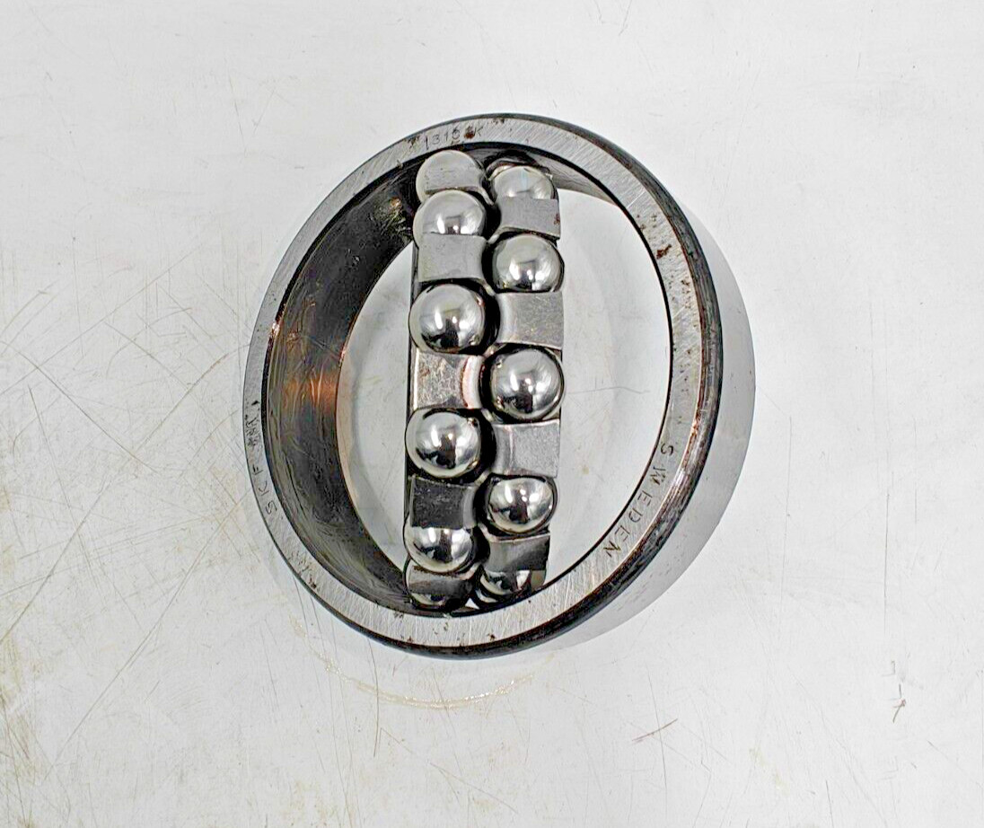 1310K SKF Self Aligning Ball Bearing 1310 K SKF SWEDEN Steel Cage,, Tapered Bore