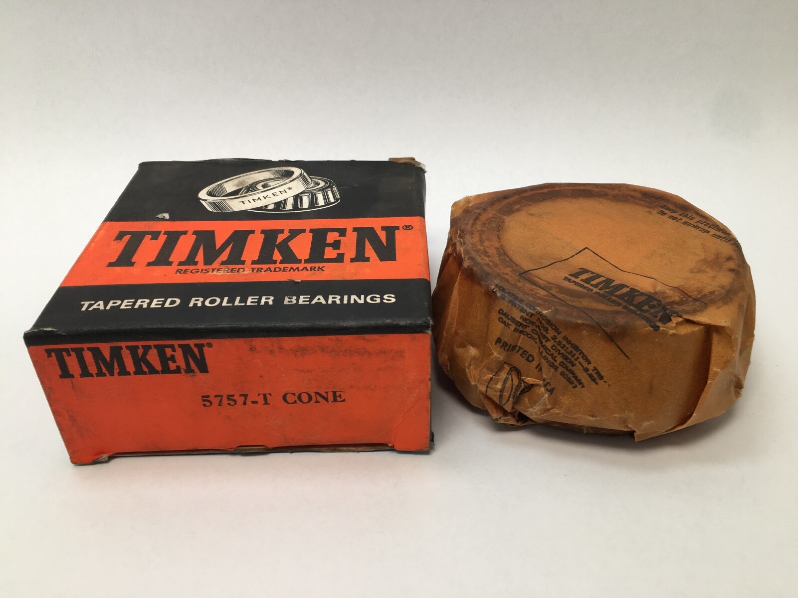 Timken 5757T Taper Roller Bearing Cone 3.170×3.017″ ID 5757-T USA