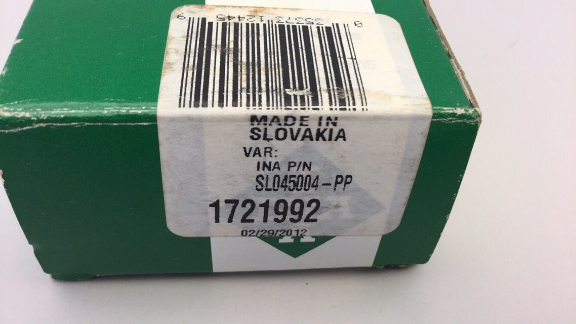 INA SL045004-PP Roller Bearing 20mm ID X 42mm OD X 30mm Width