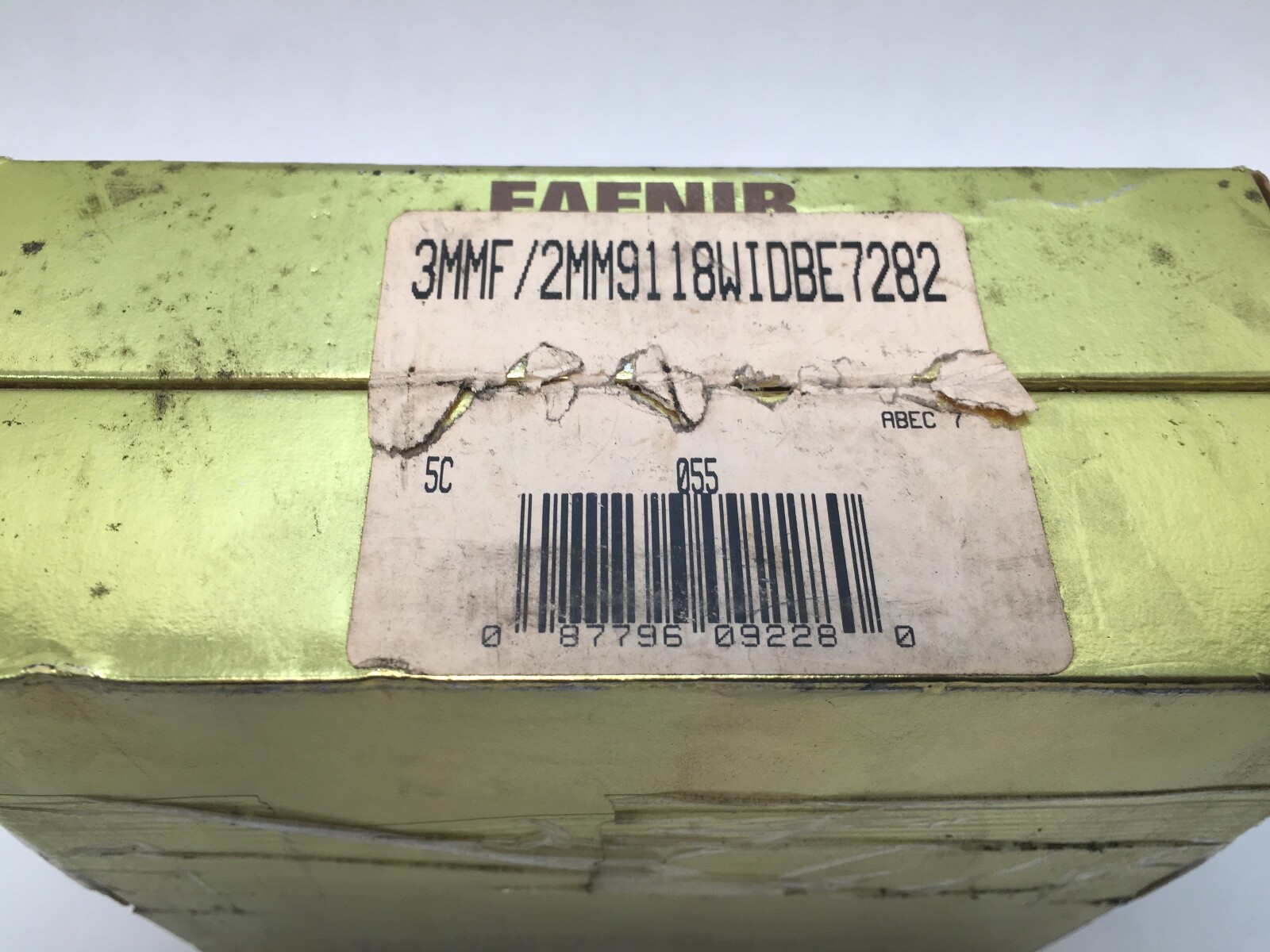 Fafnir 3MMF/2MM9118WIDB Bearing 90x140x24 mm 7018 3MMF 2MM-9118-WI-DB USA