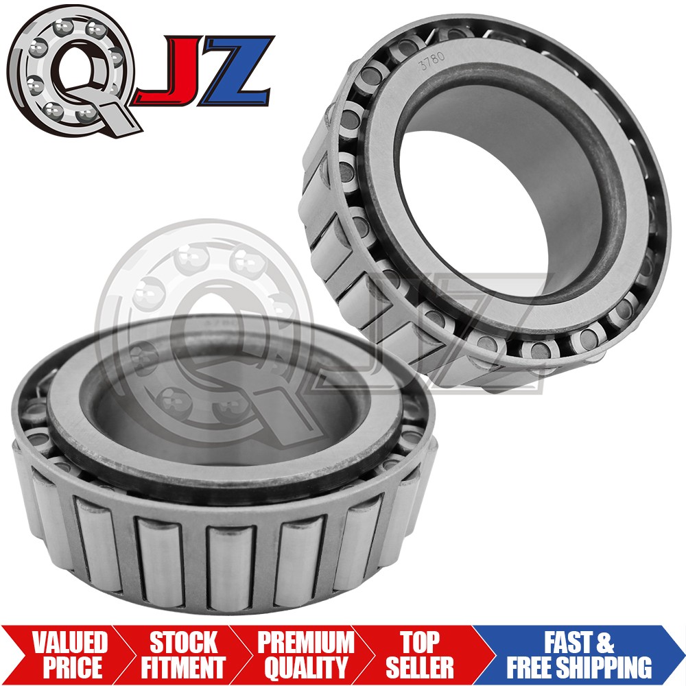 [2-Pack] 3780 Tapered Roller Bearing Single Cone [2 in Bore x 1.2 in W]