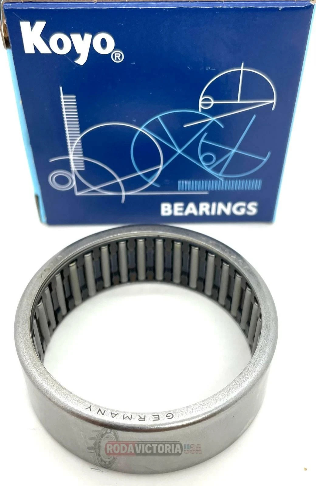 Koyo HK5020 B Needle Roller Bearing Caged Drawn Cup Steel Cage 50x58x20 mm