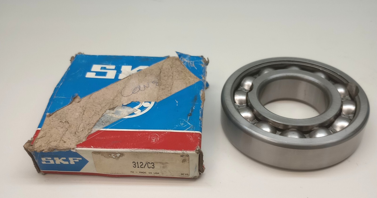 SKF 312-C3 Ball Bearing Deep Groove 60mm ID X 130mm OD X 31mm W