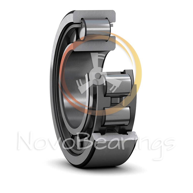 NJ207 Cylindrical Roller Bearing 35x72x17 mm. by NTN brand