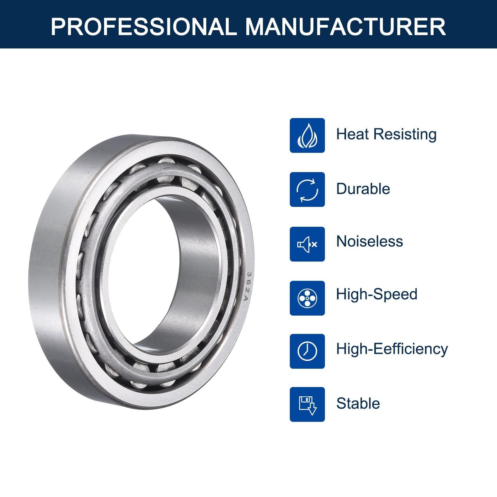 368A/362A Tapered Roller Bearing Cone Cup Set 2 Inch Bore 3.5 OD Chrome Steel
