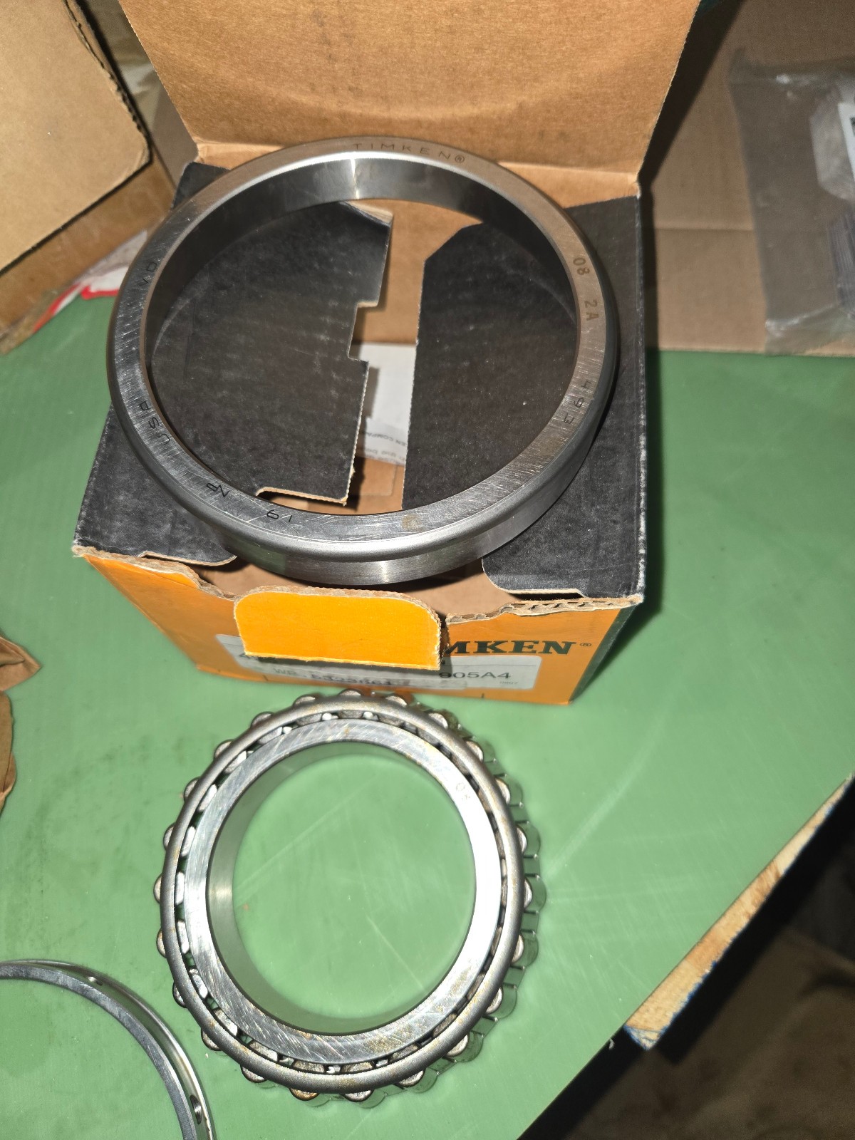 Timken 496-905A4 Taper Roller Bearing Cone&Cup Assembly 3-3/16″ ID 5-3/8″OD USA