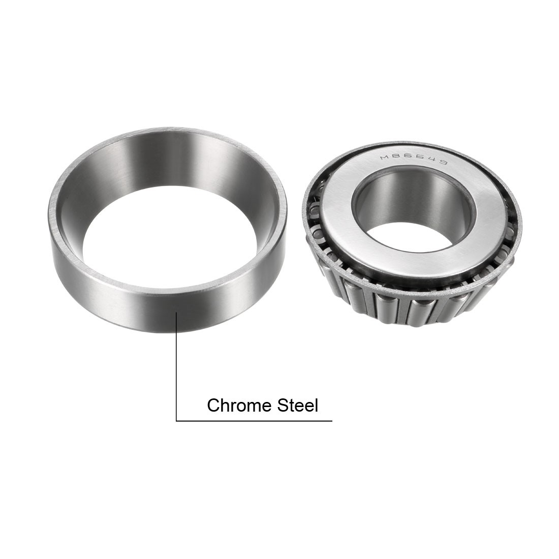 M86649/M86610 Tapered Roller Bearing Cone & Cup Set 1.1875″x2.5312″x0.8438″