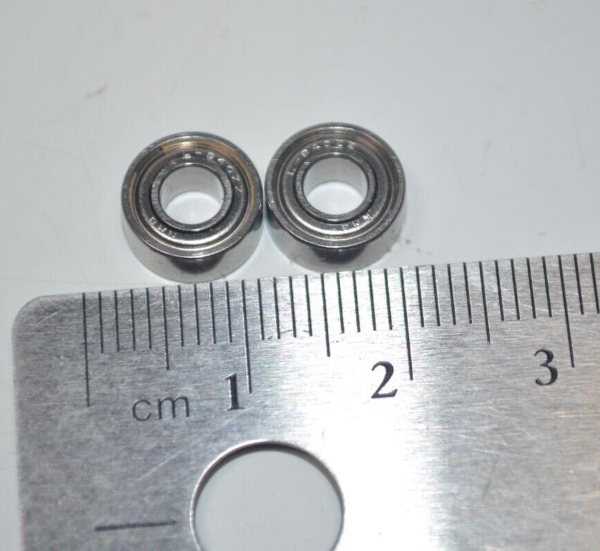 Lot/Tube of 100 NEW Minebea Mitsumi NMB L-940ZZ 4mm X 9mm X 4mm 4x9x4 Bearings