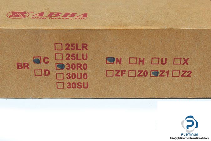 ABBA BRC30R0 LINEAR GUIDEWAY BLOCK_ABBA BRC 30 R0