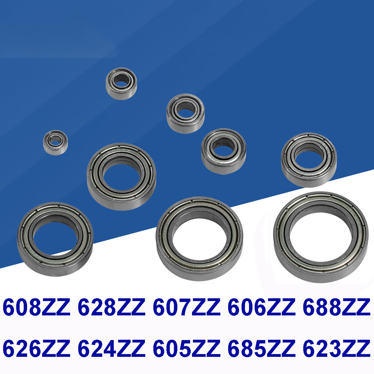 BEARINGS 682ZZ 683ZZ 684ZZ 685ZZ 6801ZZ 6803ZZ METAL SHIELDED Miniature bearings