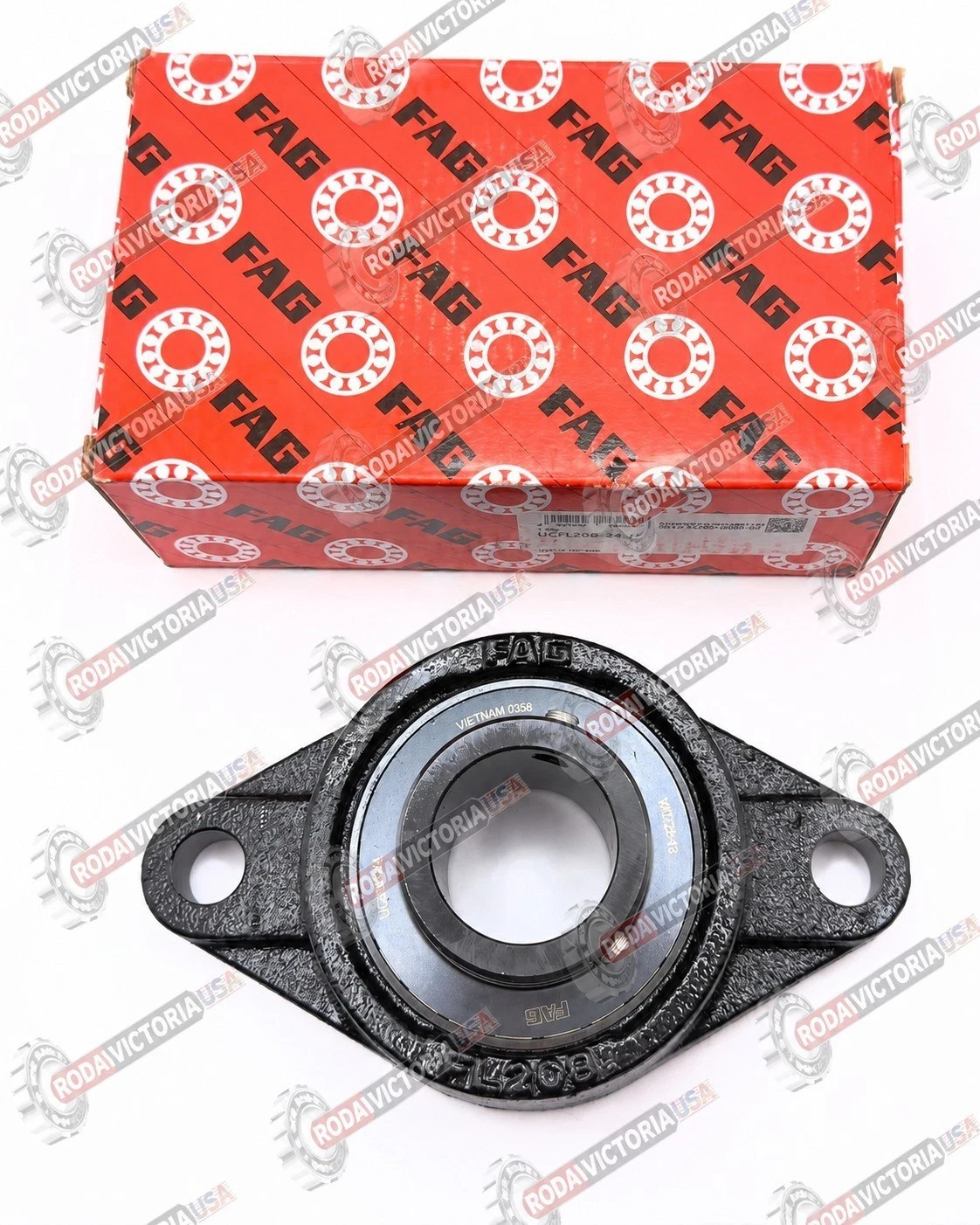 FAG UCFL208-24 J7 Flanged Bearing Unit 1-1/2″ Bore