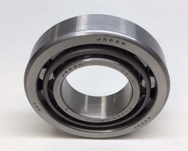 Nachi NU207 C3 Cylindrical Roller Bearing 35mm ID x 72mm OD X 17mm W NU207-C3