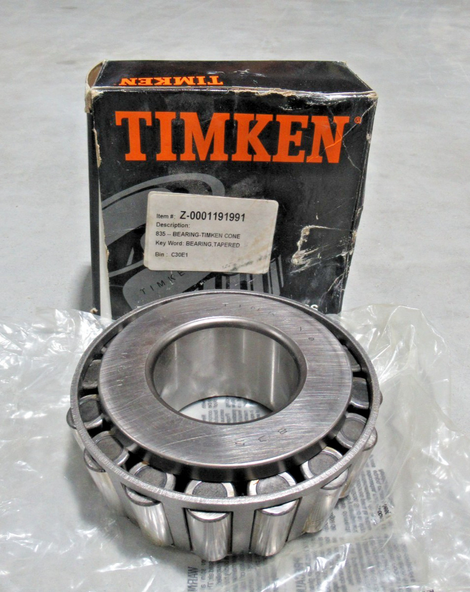 OEM Timken 835 Inner Tapered Roller Bearing 2-3/4 in Bore x 2.2190 in W *NEW*