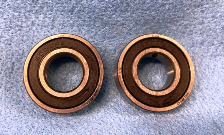 ASSORTED RUBBER SEAL BALL BEARINGS **LOT OF 5**