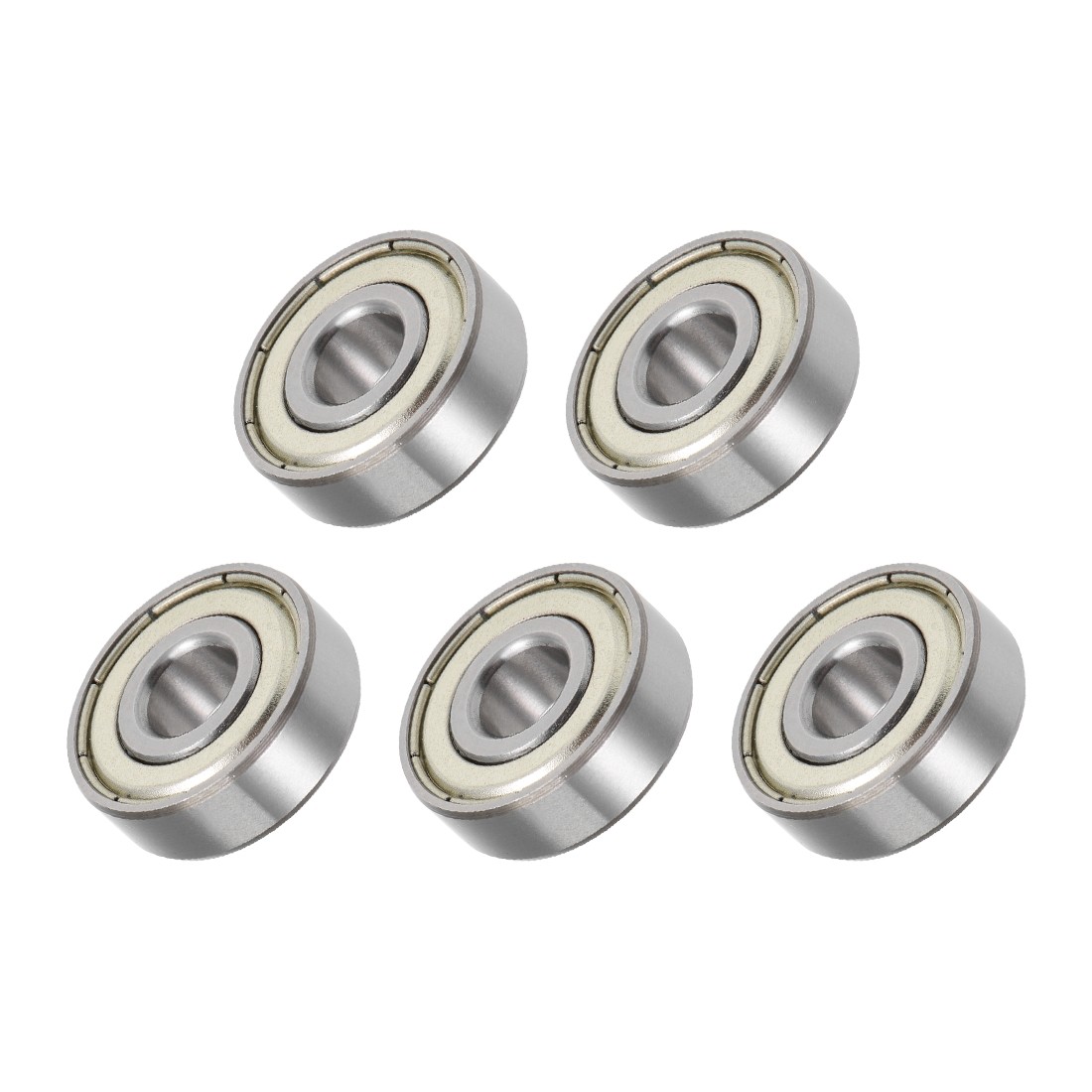 Deep Groove Ball Bearings 1603ZZ 5/16×7/8×9/32″ 5Pcs Double Shielded Bearings