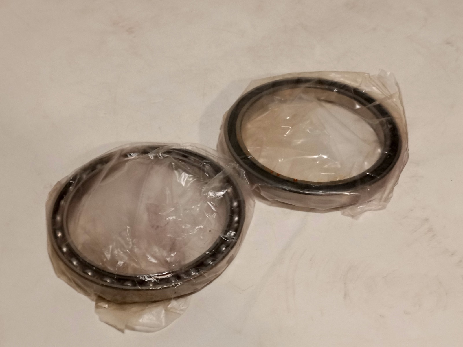 Pair of NSK 6816VV Radial Single Row Ball Bearing 80mm Bore 100mm OD 10mm W