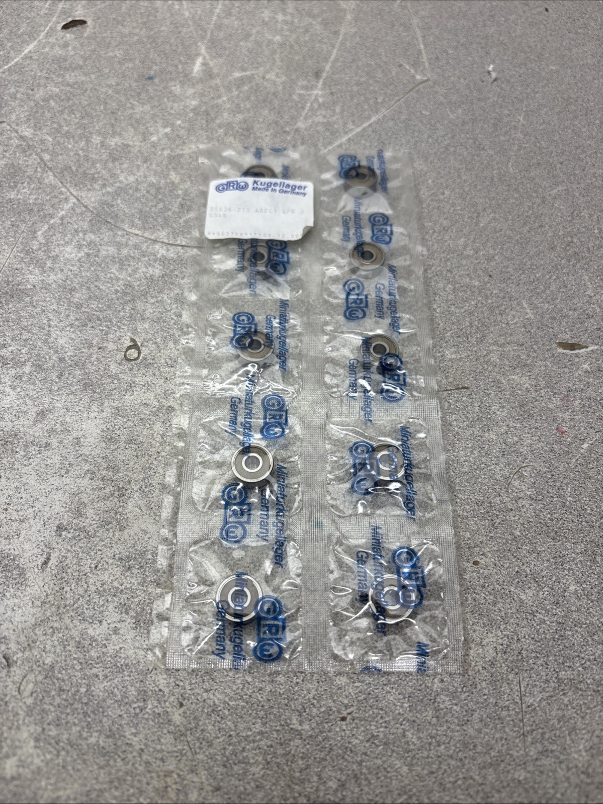 NEW PACK OF 10 GRM SS624-2TS ANEC1 GPR J G340 Sealed Ball Bearings