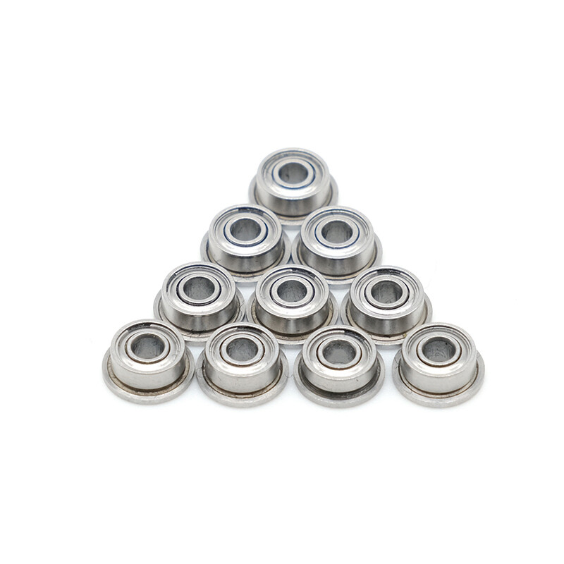 MF52ZZ – MF148ZZ Series. Flanged Miniature Bearings Double Shielded Bearing
