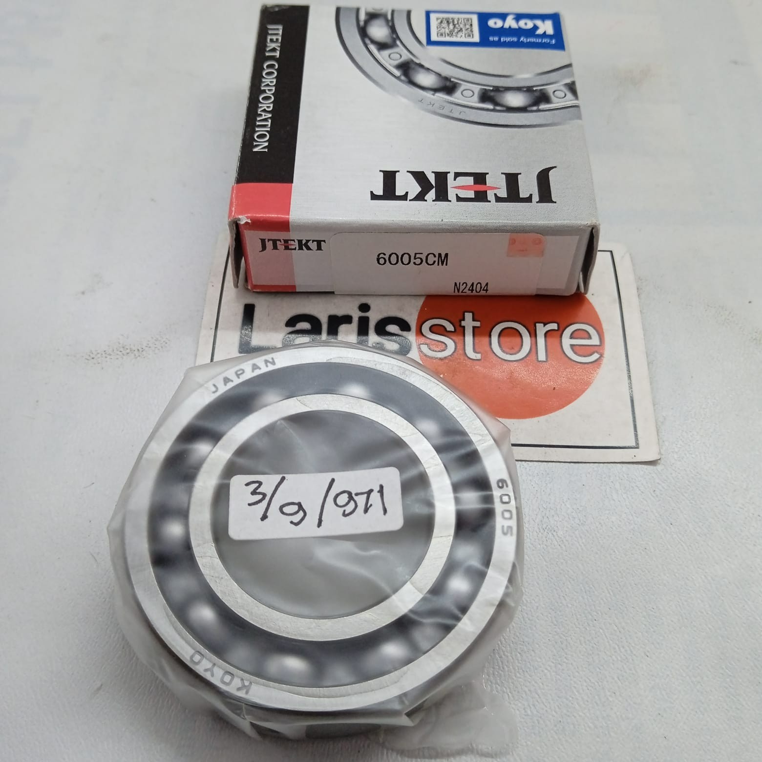 Koyo Japan 6005 CM Deep Grove Ball Bearing Open Type 25x47x12mm 93306-00519