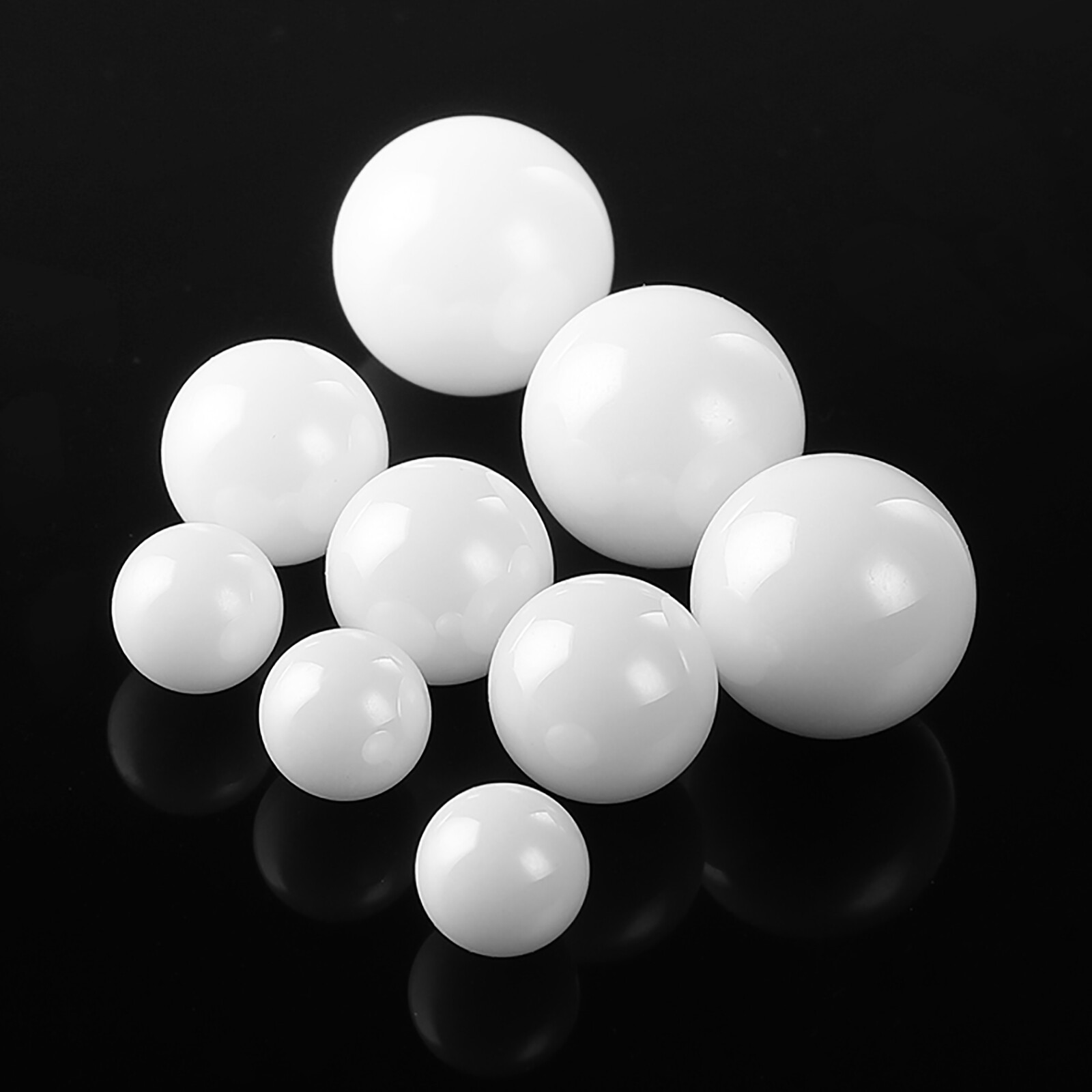 Grade 10 ZrO2 Zirconia Oxide Ball G10 Ceramic Bearing Balls Polish 10.319mm-20mm
