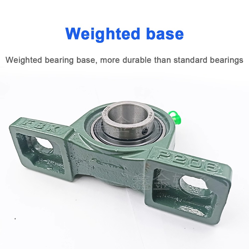 UCP METRIC FLANGED PILLOW BLOCK SELF LUBE BEARING UNIT UCP204~210 BORE 20mm~50mm