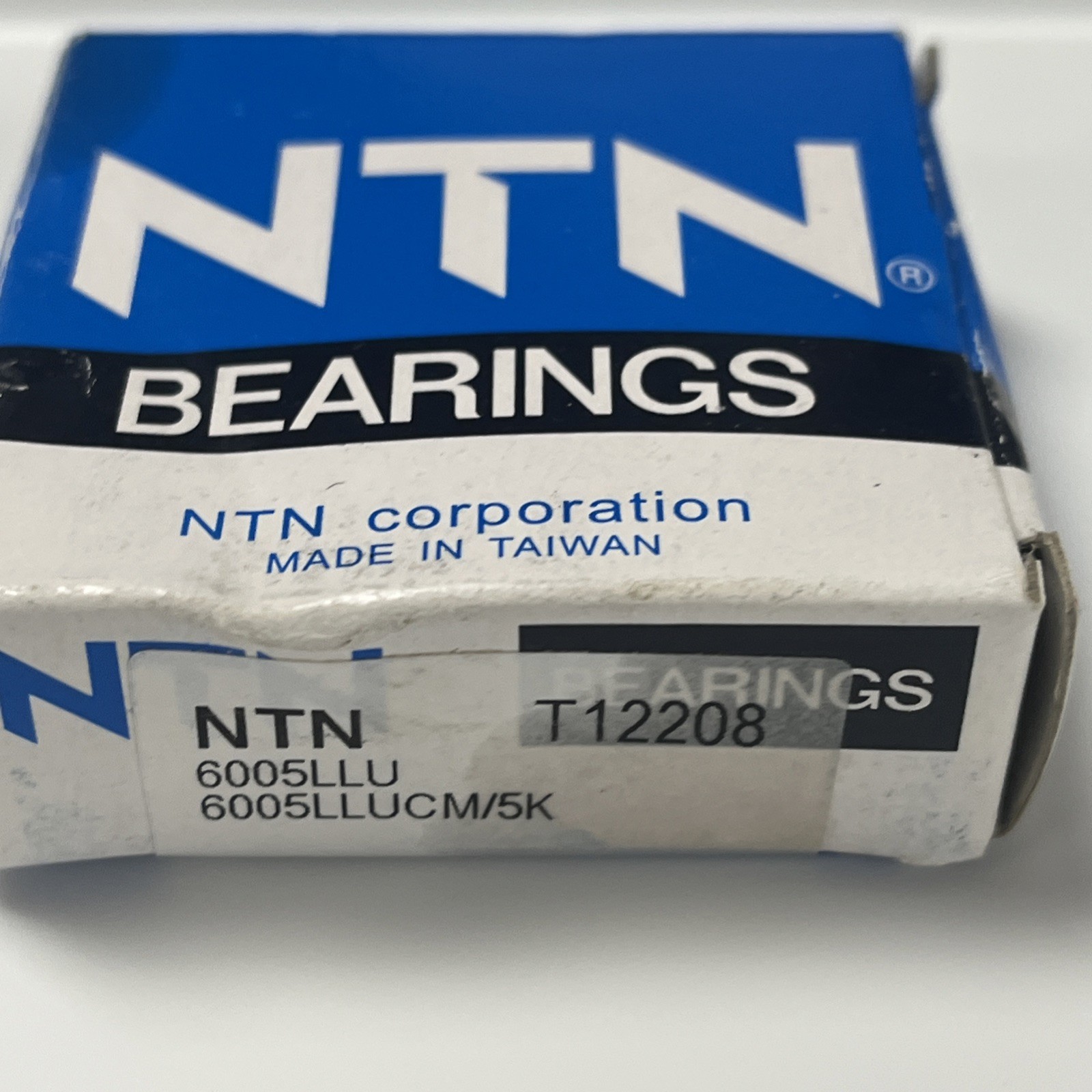 NTN 6005 LLU Deep Groove Ball Bearing, Rubber Sealed 6005 2RS DDU 25x47x12 mm