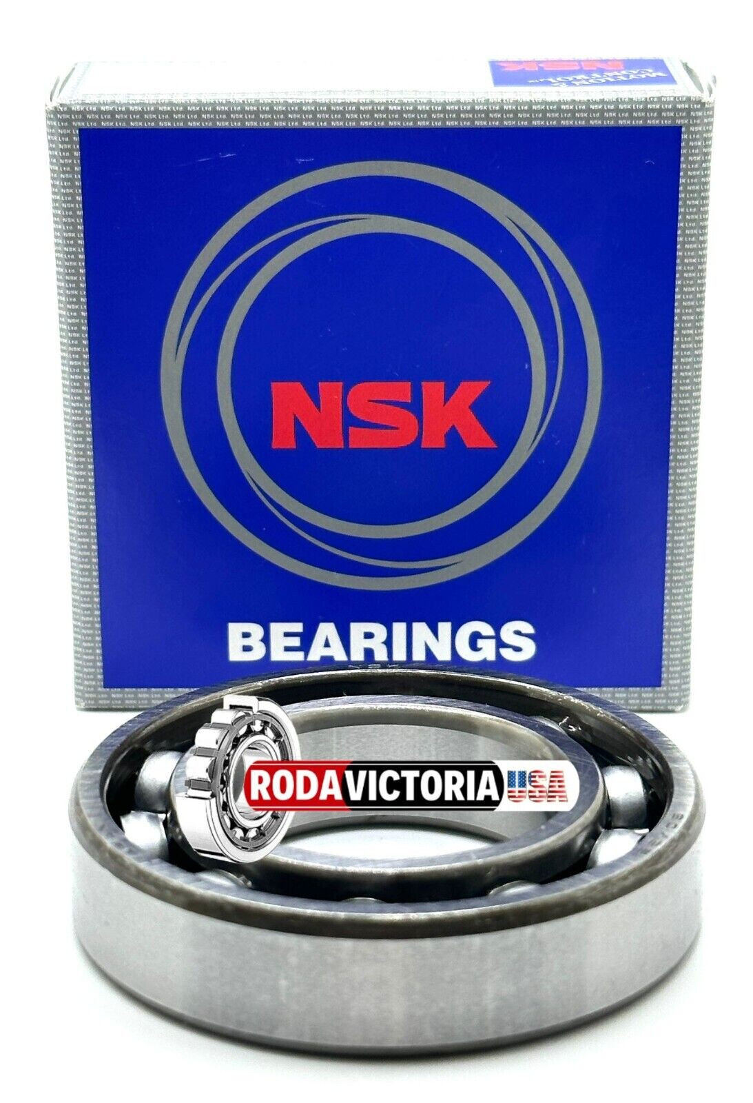 NSK JAPAN 60/32 DEEP GROOVE BALL BEARING, OPEN TYPE, NO SEALS 32x58x13mm
