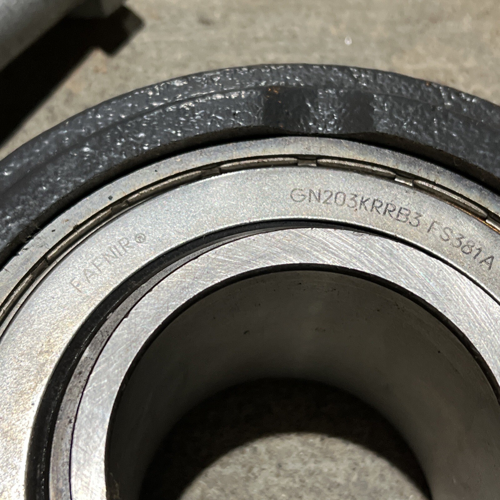 Timken Fafnir Pillow Block Bearing 2-3/16″ B/P12263 Bore GN203KRRB FS381A KIT