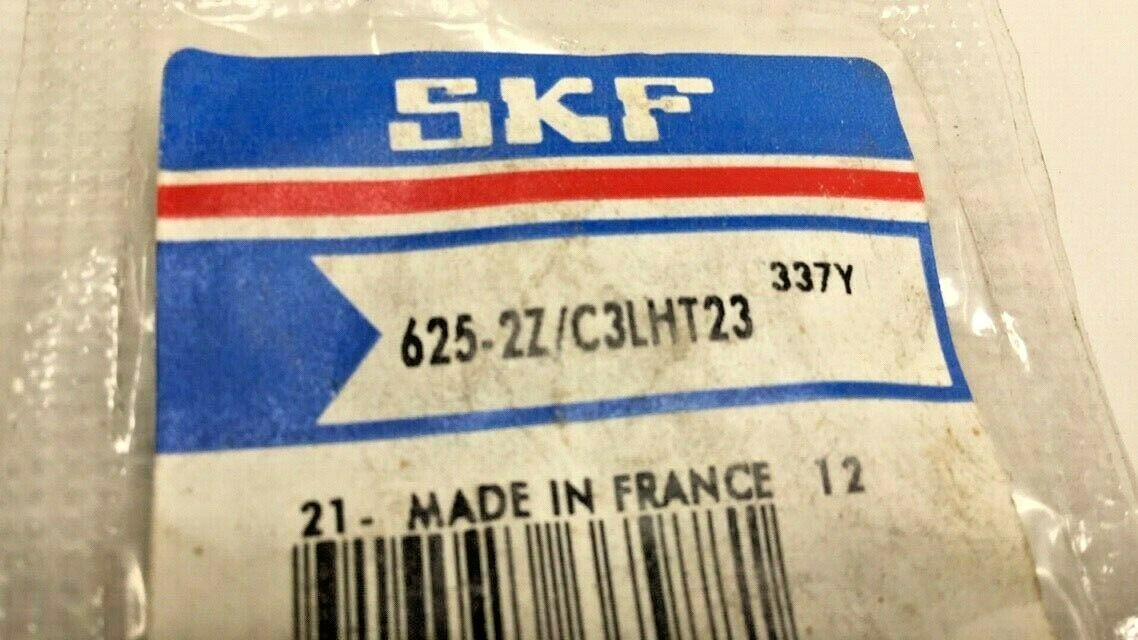 SKF 625-2Z/C3LHT23 Ball Bearing Double Shielded 5mm x 16mm x 5mm