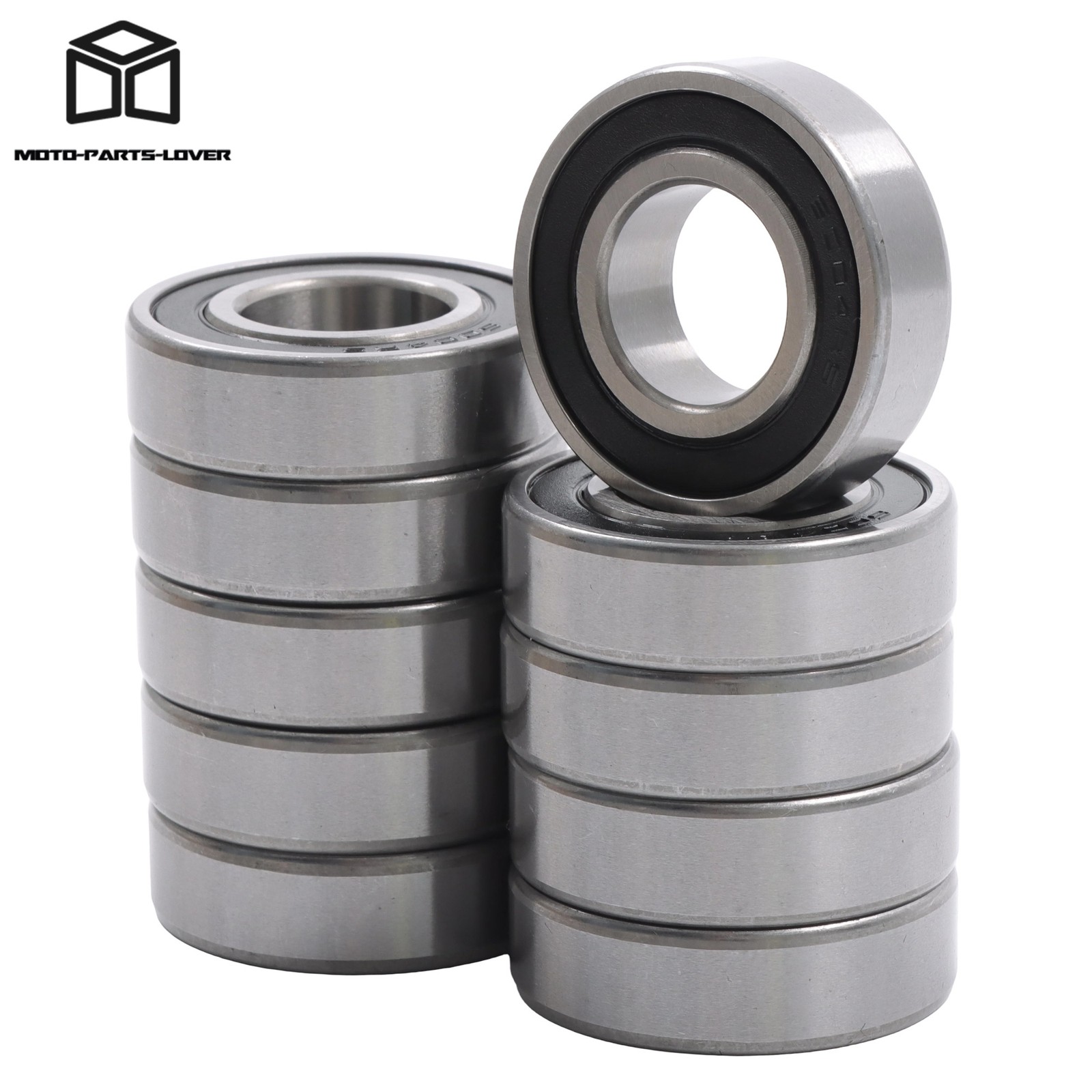 20x42x12mm 6004-2RS C3 Ball Bearings 10 Pack Premium Rubber Sealed Bearings