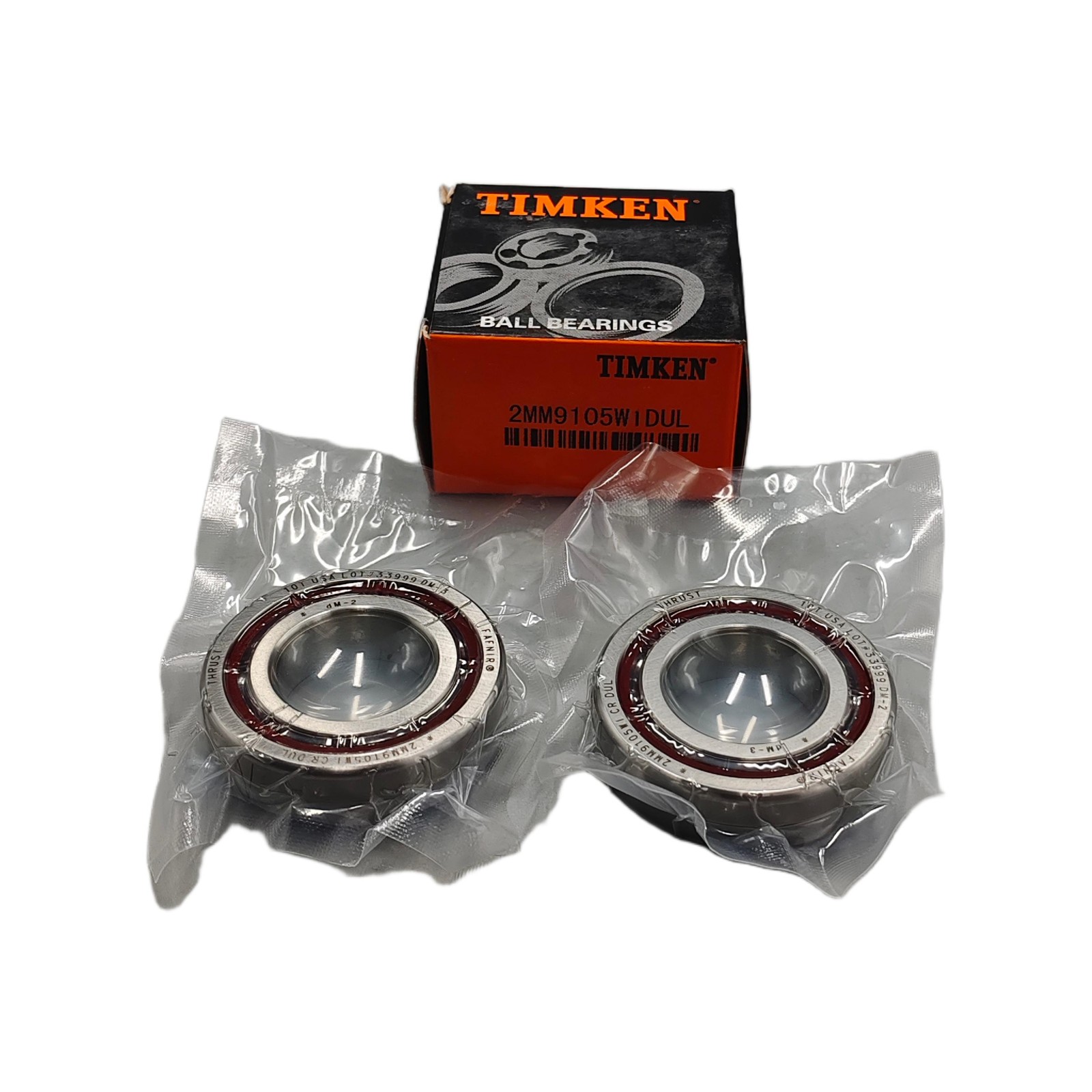 For Fafnir 2MM9105WI-DUL Bearing 25x47x12 mm 7005-C 2MM 9105 WI DUL Timken 2 Pcs
