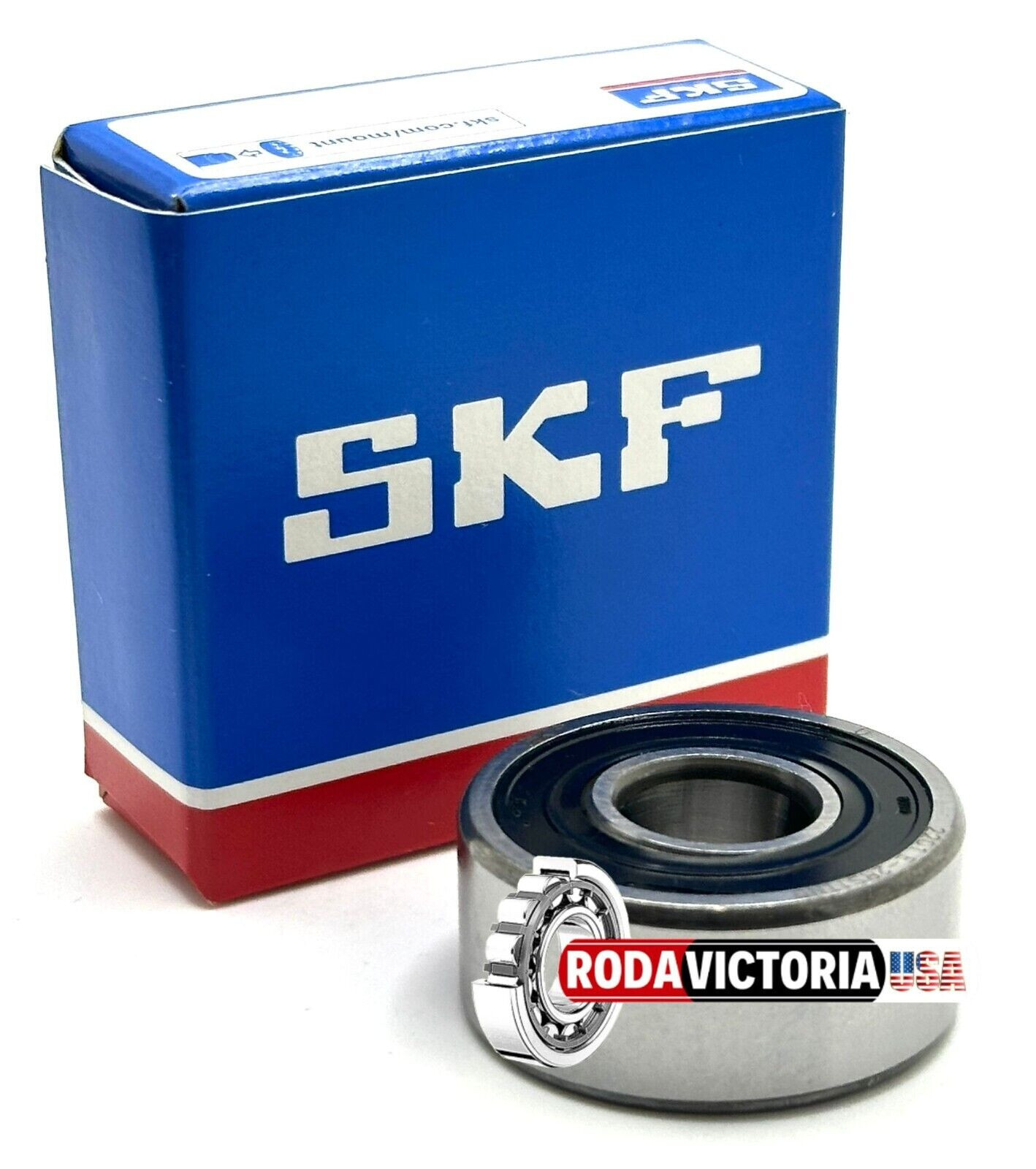 SKF 2201 E 2RS1 TN9 SELF-ALIGNING BALL BEARING, RUBBER SEALED 12x32x14mm SKF