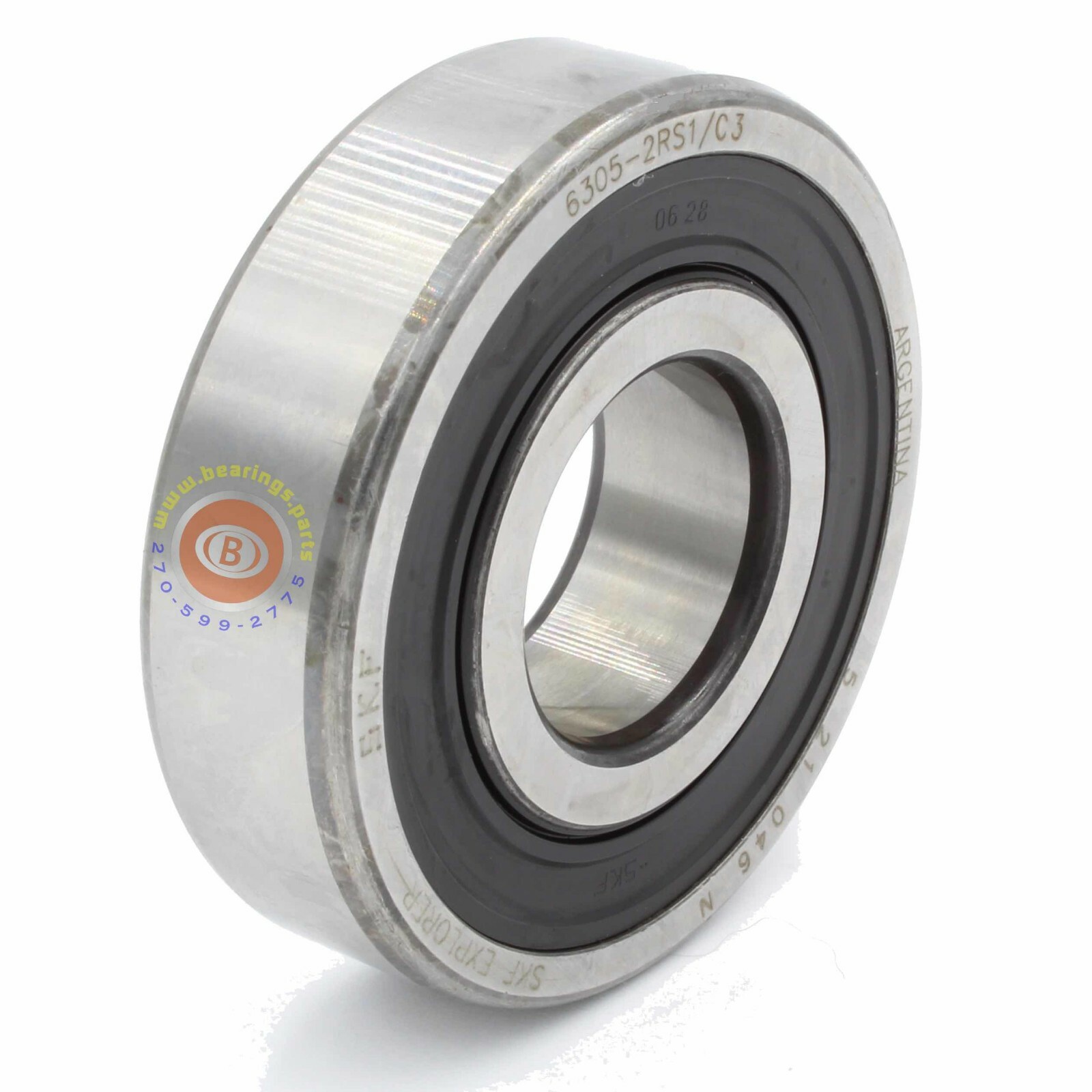 SKF Explorer 6305-2RS1/C3 Roller Bearing NEW IN BOX **Quick Shipping**
