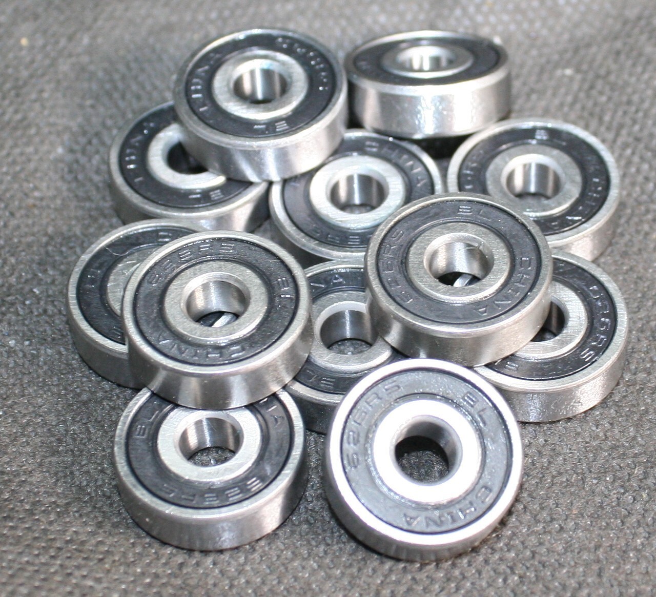 Four (4) BL 626 2RS Deep Groove Miniature Bearing 6 MM ID China New