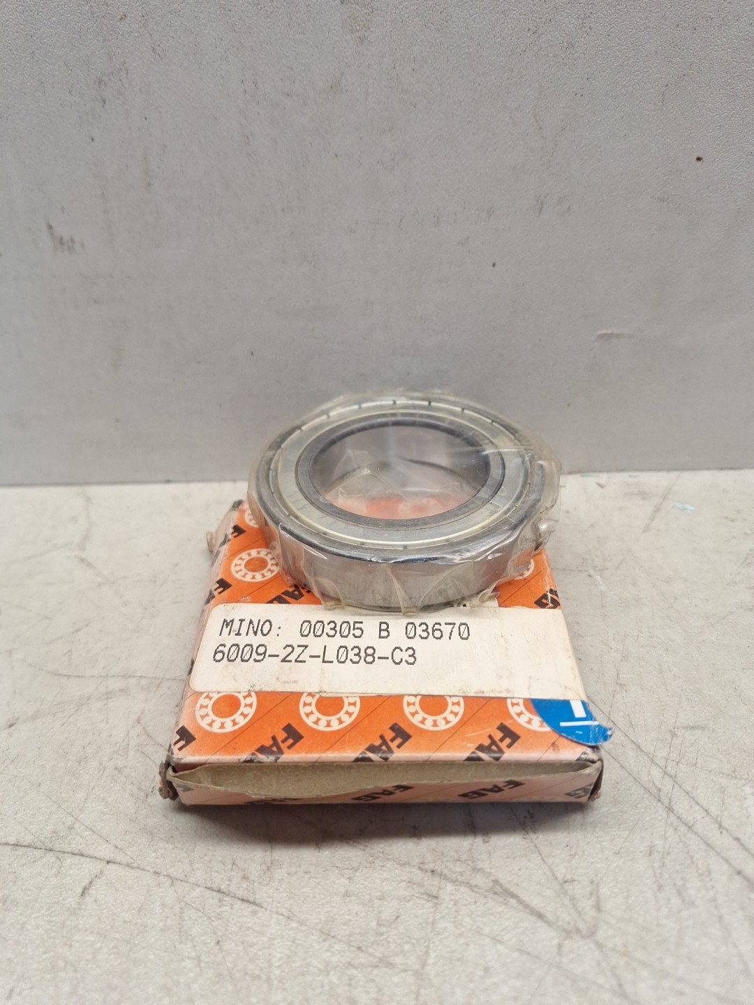 FAG 6009 2Z L039 C3 Double Shielded Ball Bearing