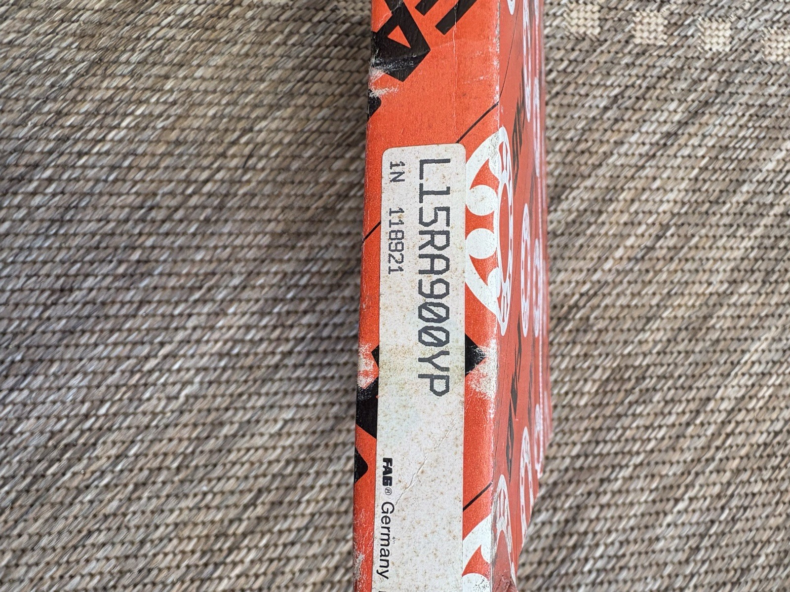 L15RA900YP FAG 228,6 x 244,48 x 7,94 mm ANGULAR CONT. BALL SINGLE ROW BEARING