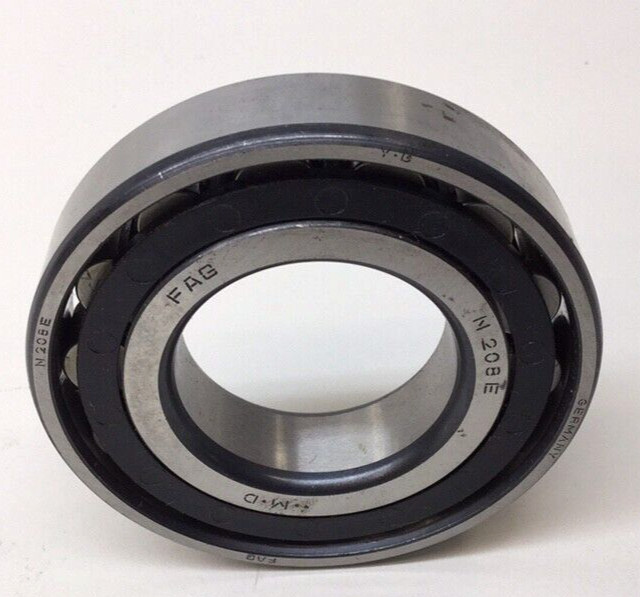 FAG N208E Cylindrical Roller Bearing 40mm ID X 80mm OD X 18mm W N-208E