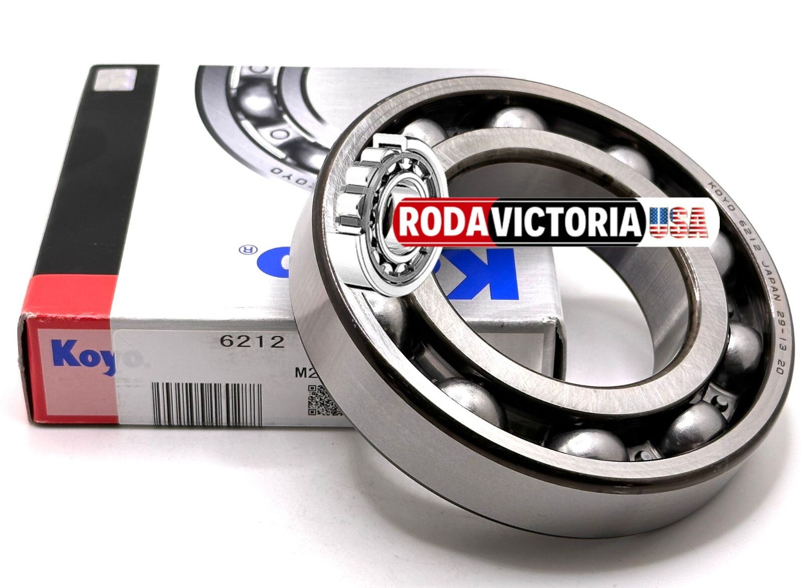 KOYO JAPAN 6212 DEEP GROOVE BALL BEARING, OPEN, NO SEALS 60x110x22mm