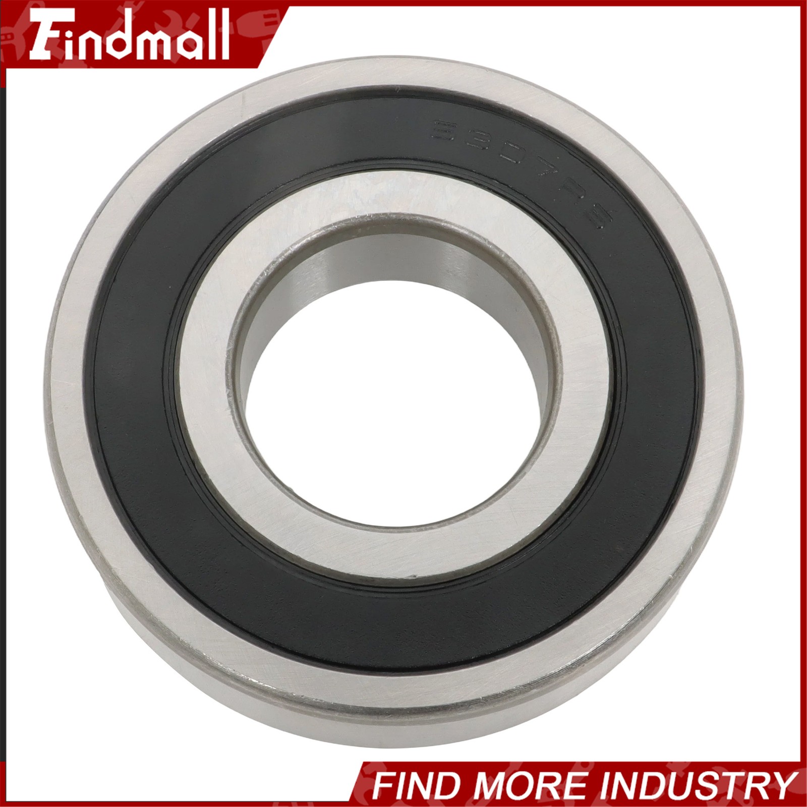 Findmall 6307-2RS Bearings 2 Pack 35x80x21mm Premium Rubber Seal Low Noise